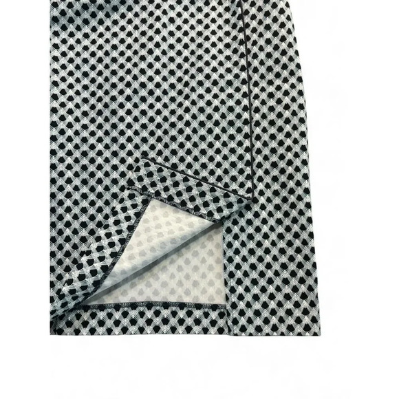 Margaret M Slimming Pencil Skirt Grey & White Patterned Stretch Pull On - Picture 5 of 7